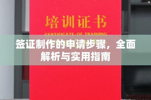 深州签证制作的申请步骤，全面解析与实用指南