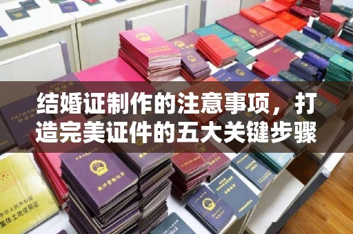 深州结婚证制作的注意事项，打造完美证件的五大关键步骤